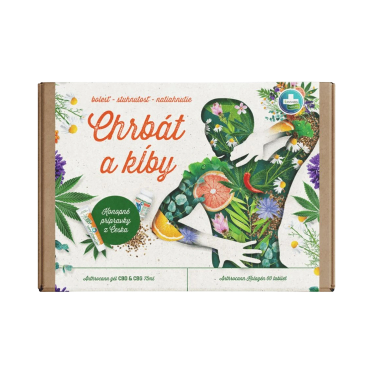 Obrázok z Darčekové balenie CHRBÁT A KĹBY - Annabis