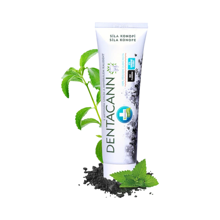 Obrázok z DENTACANN prírodná konopná zubná pasta  - 100 g - Annabis