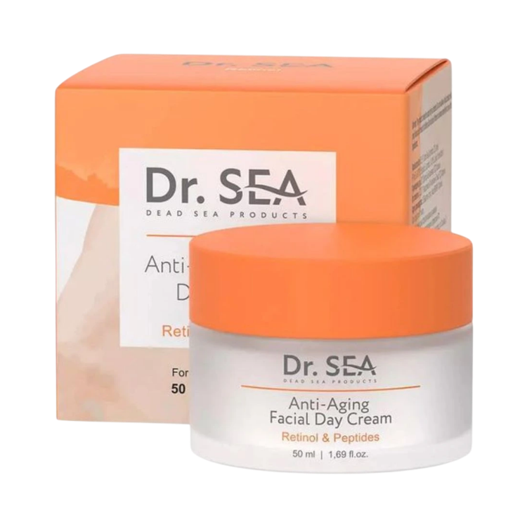 Obrázok z Anti-aging denný krém na tvár s retinolom a peptidmi  - 50 ml - Dr. Sea