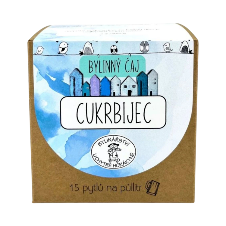 Obrázok z Porcovaný bylinný čaj "Ničiteľ cukru" - 45g (15x3g)- Bylinářství U Chytré horákyně