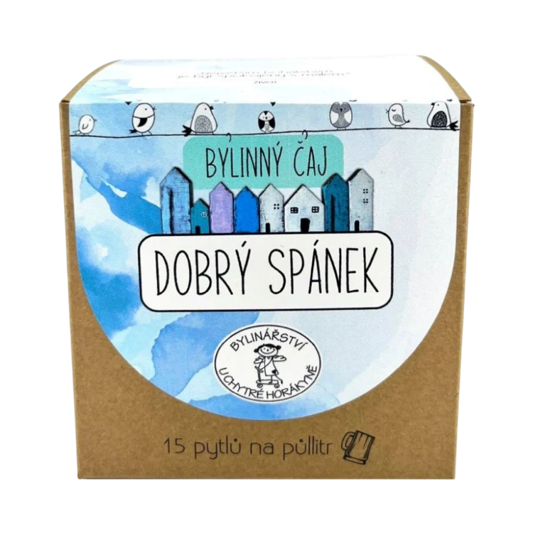 Obrázok z Porcovaný bylinný čaj Dobrý spánok - 45g (15x3g)- Bylinářství U Chytré horákyně