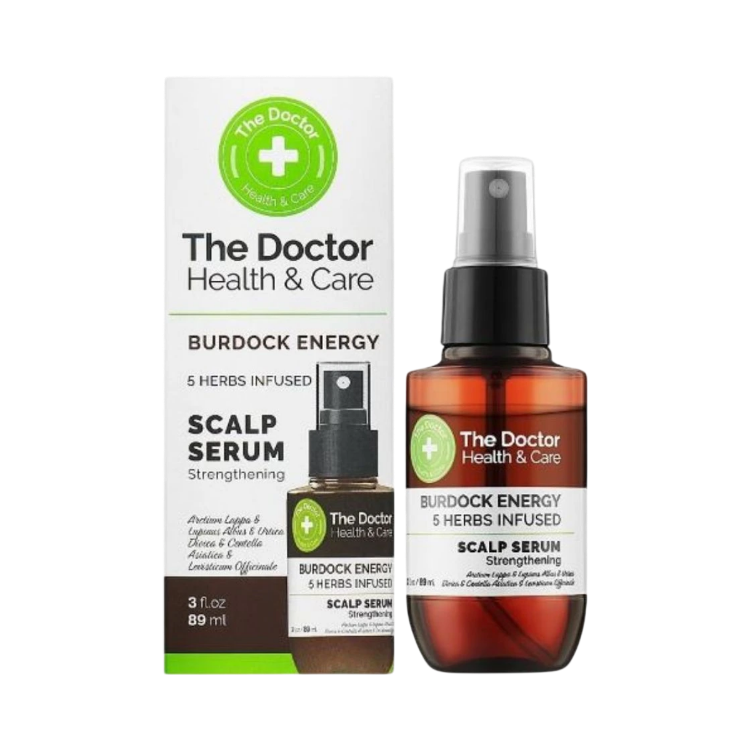 Obrázok z The Doctor Health and Care Vlasové sérum Burdock Energy 5 bylín - 89ml - The Doctor Health & Care