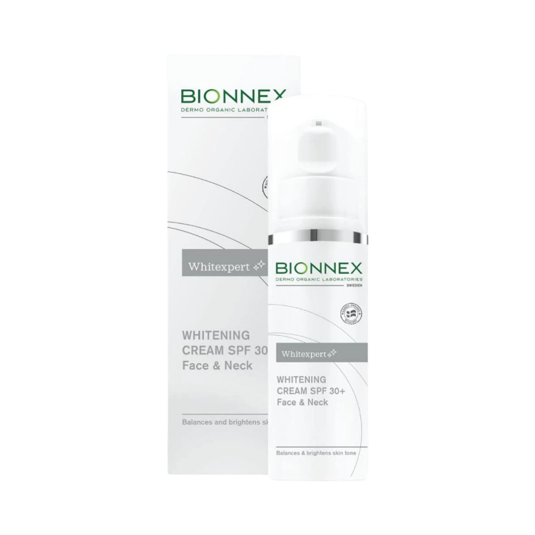 Obrázok z Bieliaci krém Whitexpert na tvár a krk SPF30+ 30 ml - Bionnex