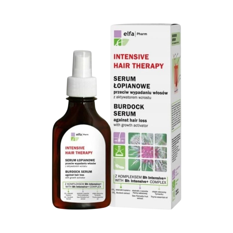 Obrázok z Sérum proti vypadávaniu vlasov Intensive Hair Therapy Burdock -100 ml - Elfa Pharm
