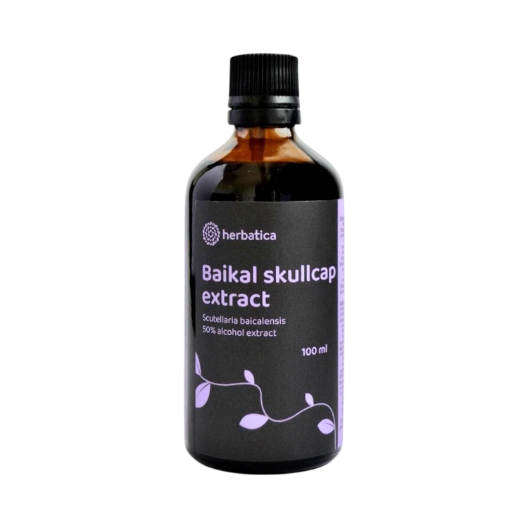 Obrázok z Šišiak bajkalský - tinktúra 100 ml - Herbatica