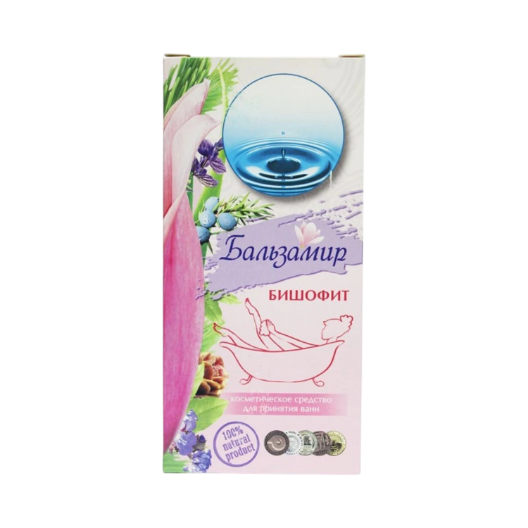Obrázok z Kúpeľová prísada Bishofit s eukalyptovým olejom 500 ml - Bishofit