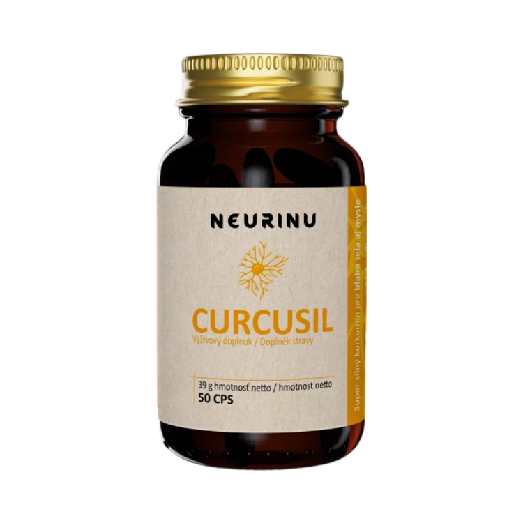 Obrázok z NEURINU Curcusil pre myseľ v harmónii, telo bez zápalov - 50 kapsúl