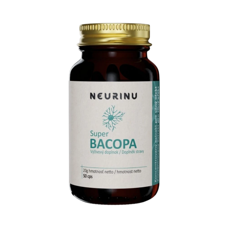 Obrázok z NEURINU Super BACOPA pre vyťaženú myseľ - 50 kapsúl