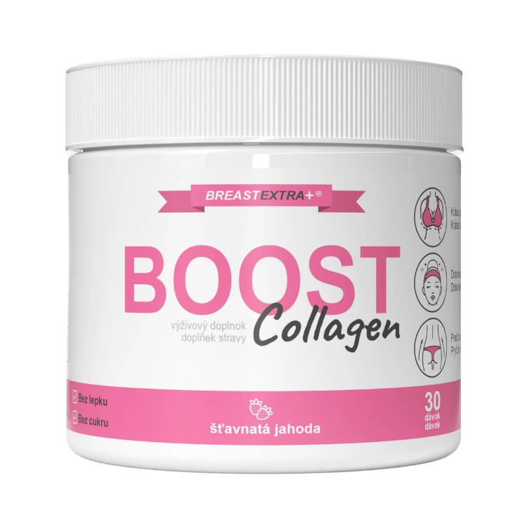 Obrázok z BreastExtra+ BreastExtra BOOST Collagen pre dokonalé veľké prsia a žiarivú pleť - 30 dávok