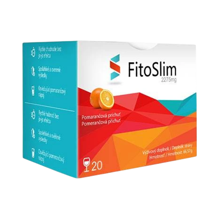 Obrázok z FitoSlim drink na podporu chudnutia - 20 vrecúšok