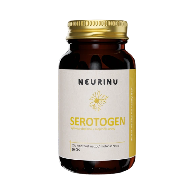 Obrázok z NEURINU Serotogen pre dobrú náladu a energiu - 50 kapsúl