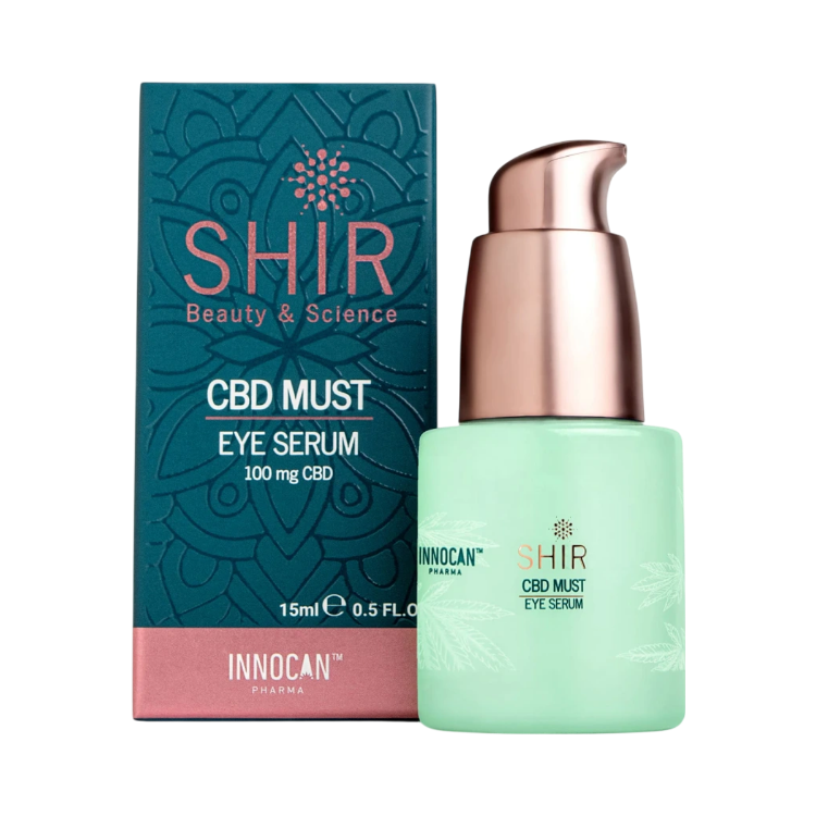 Obrázok z CBD očné sérum proti opuchom, tmavým kruhom a vráskam 15 ml - SHIR Beauty & Science