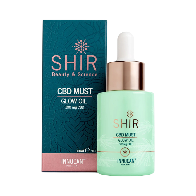 Obrázok z CBD rozjasňujúci pleťový olej 30 ml - SHIR Beauty & Science