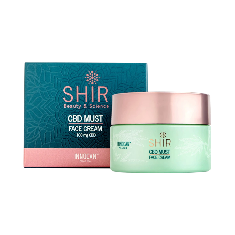 Obrázok z CBD hydratačný pleťový krém proti vráskam 50 ml - SHIR Beauty & Science