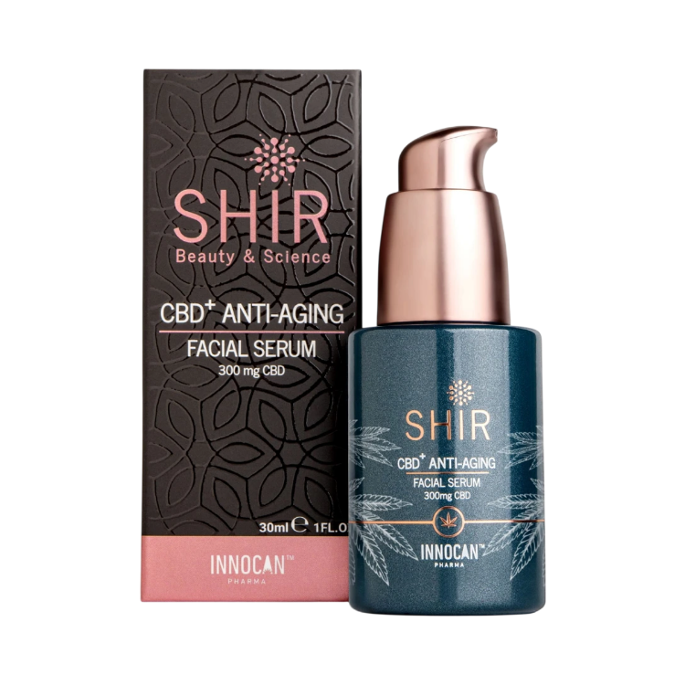 Obrázok z CBD pleťové sérum na prevenciu vrások a pigmentácie 30 ml - SHIR Beauty & Science