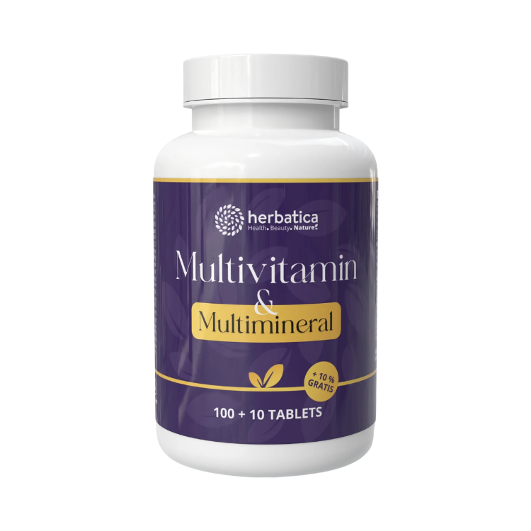 Obrázok z Multivitamín a Multiminerál - 110 tabliet - Herbatica