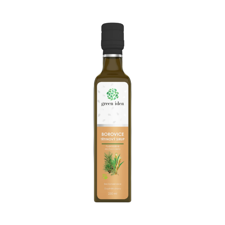 Obrázok z Borovicový sirup - trstinový 250 ml - Green idea