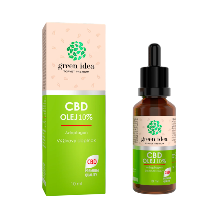 Obrázok z CBD olej 10 % 10 ml - Green idea