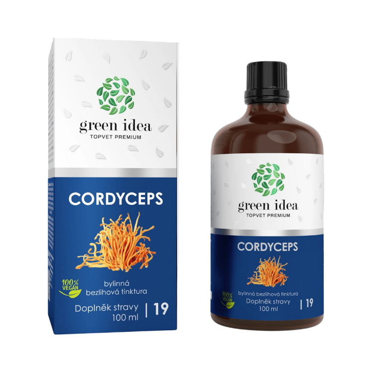 Obrázok z Cordyceps - bezliehová tinktúra 100 ml - Green idea