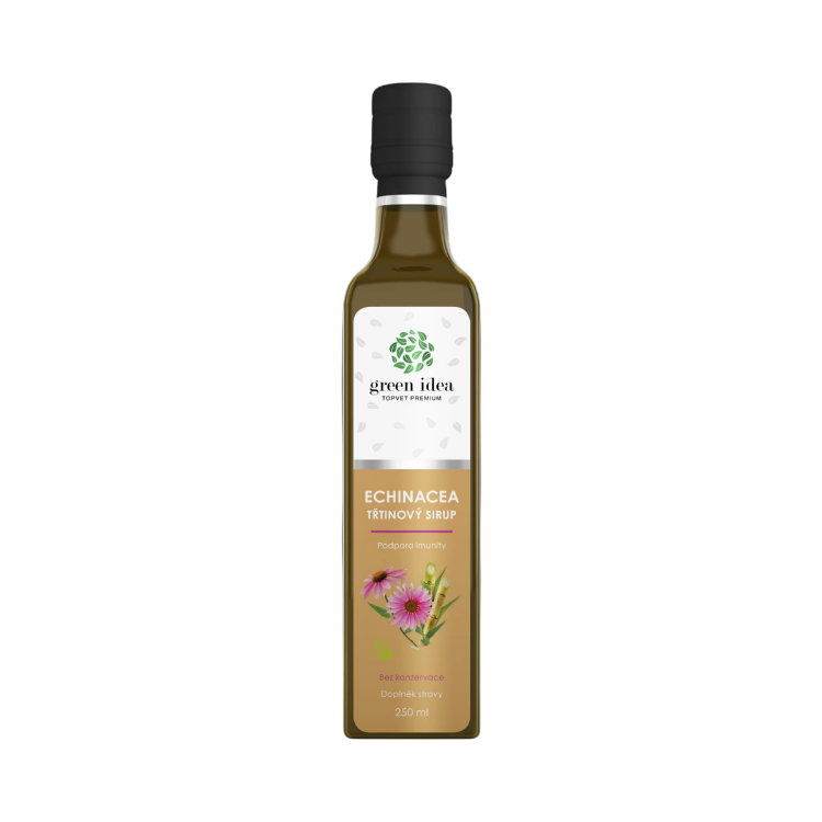 Obrázok z Echinacea sirup - trstinový 250 ml - Green idea