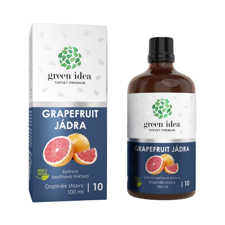 Obrázok z Grapefruitové jadierka - bezliehová tinktúra 100 ml - Green idea