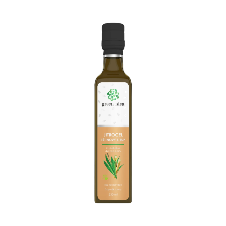 Obrázok z Skorocelový sirup - trstinový 250 ml - Green idea