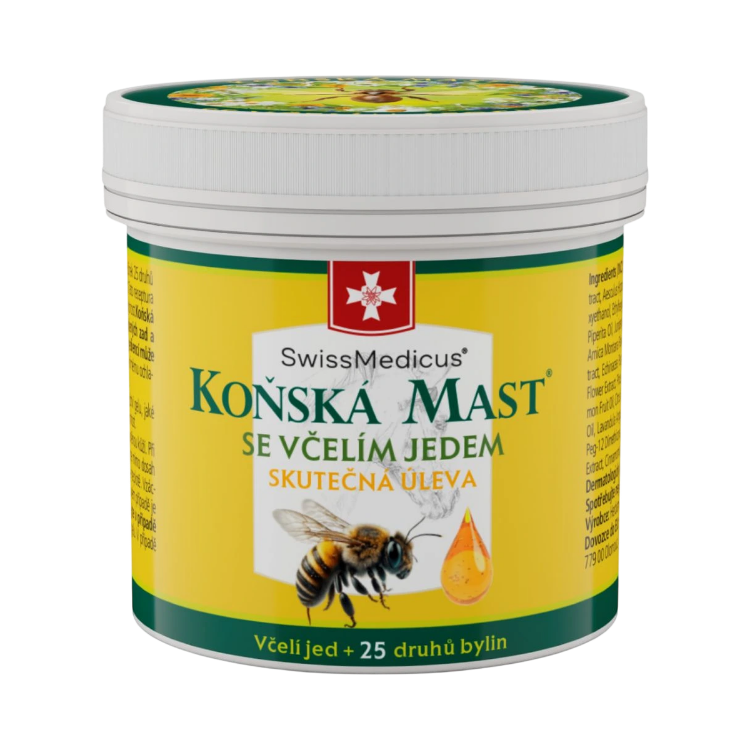 Obrázok z Konská masť so včelím jedom 150 ml - SwissMedicus