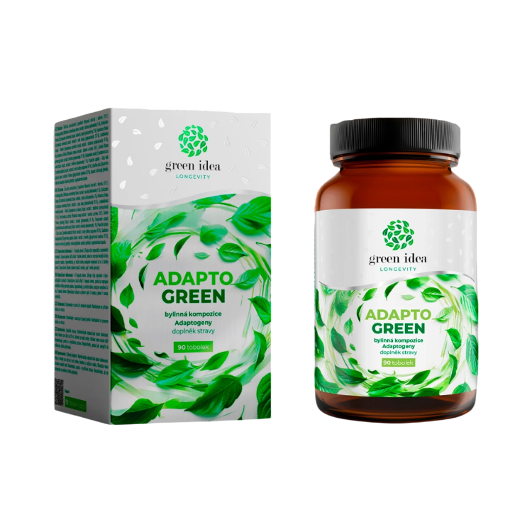 Obrázok z LONGEVITY ADAPTO GREEN - 90 kapsúl - Green idea