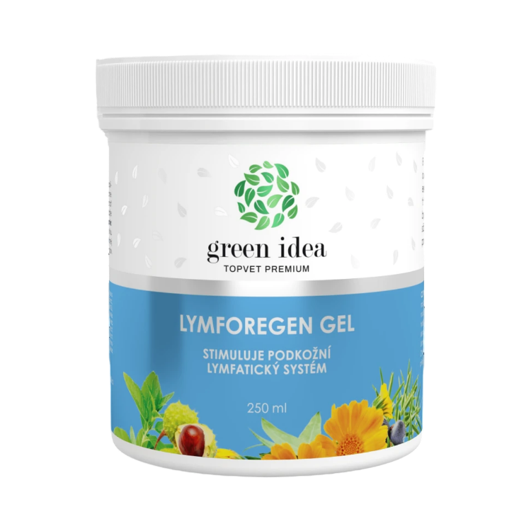 Obrázok z Lymforegen masážny gél 250 ml - Green idea