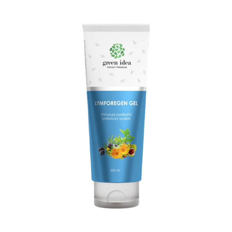Obrázok z Lymforegen masážny gél v tube 200 ml - Green idea