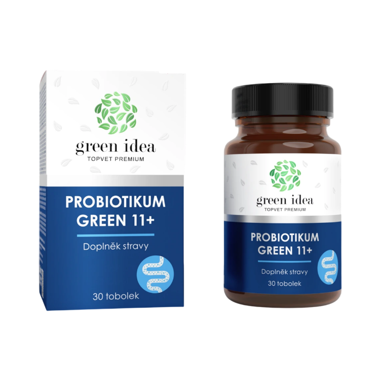 Obrázok z Probiotikum GREEN 11+ - 30 kapsúl - Green idea