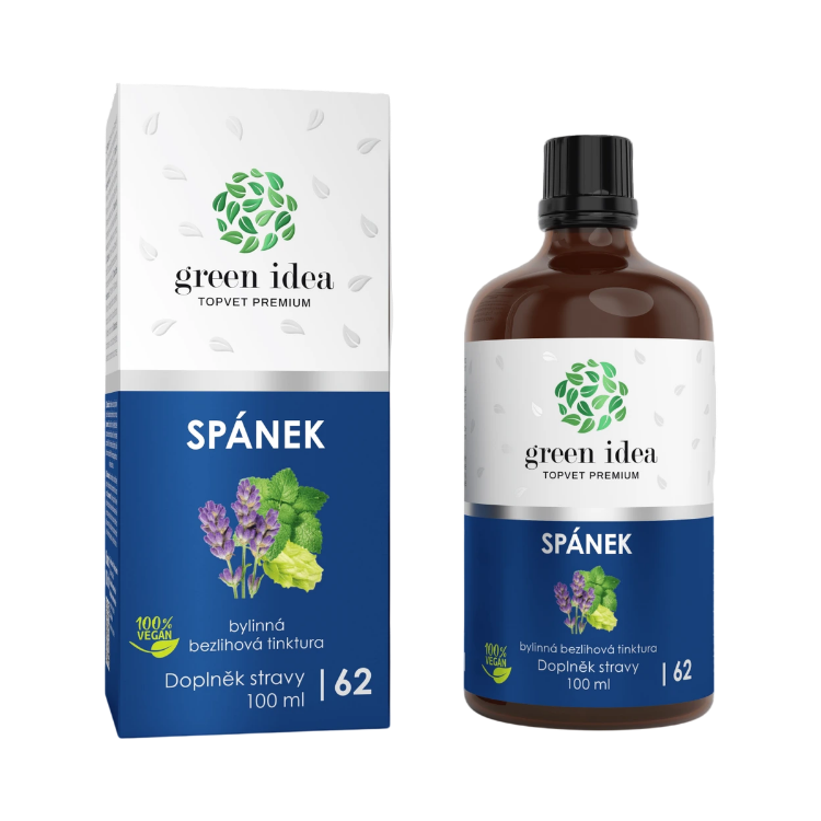 Obrázok z Spánok - bezliehová tinktúra 100 ml - Green idea