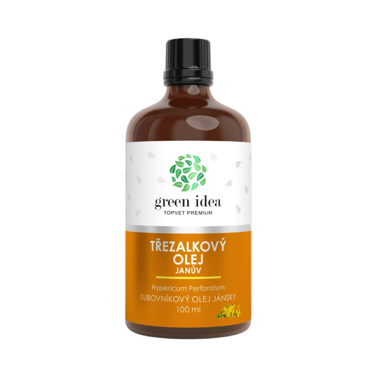 Obrázok z Ľubovníkový bylinný olej (Jánov olej) 100 ml - Green idea