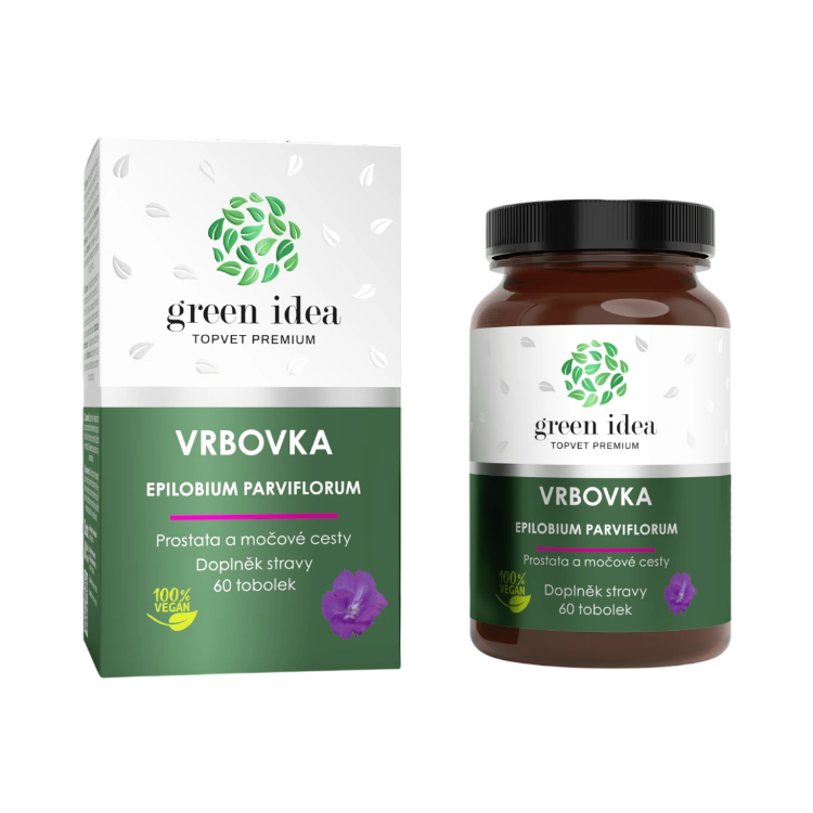 Obrázok z Vŕbovka - bylinný extrakt - 60 kapsúl - Green idea