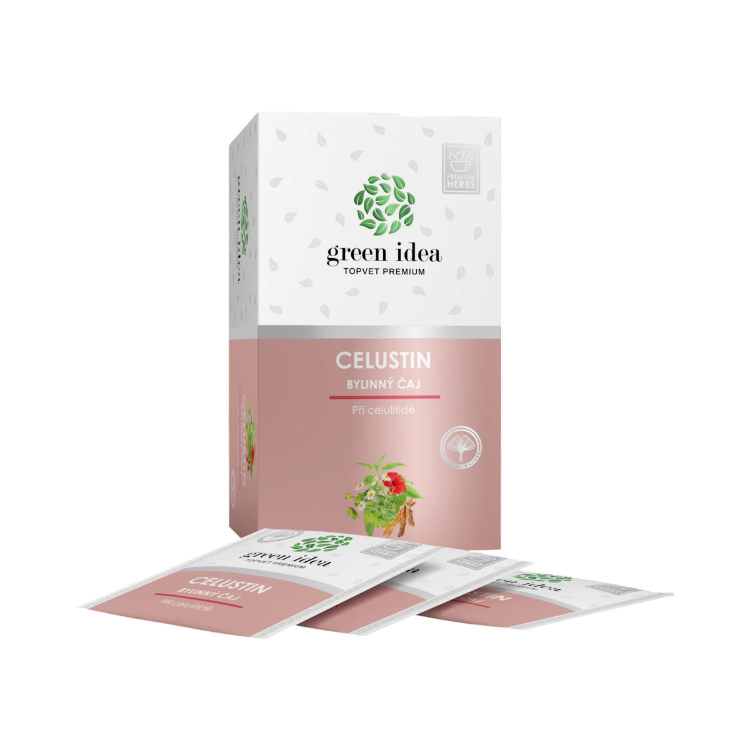 Obrázok z Herbex Celustin – bylinný čaj – 20 vrecúšok – Green idea