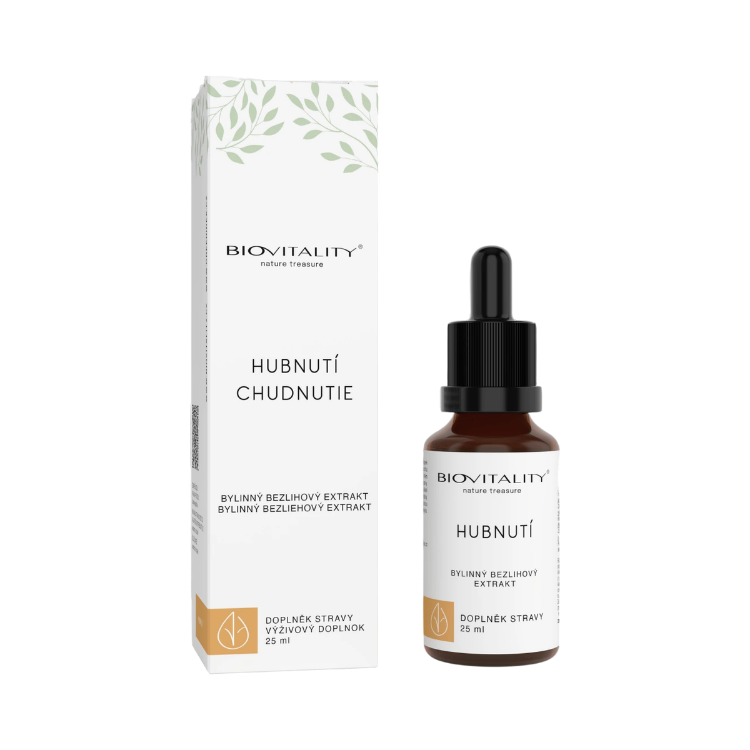 Obrázok z Chudnutie - bezliehová tinktúra – kvapky 25 ml – Green idea