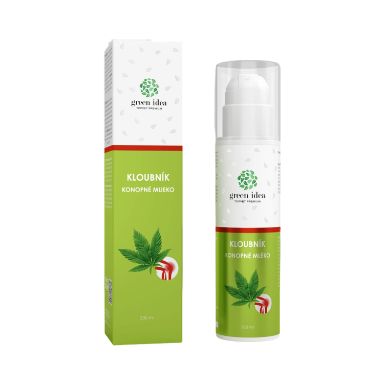 Obrázok z Kĺbnik – konopné mlieko 200 ml – Green idea
