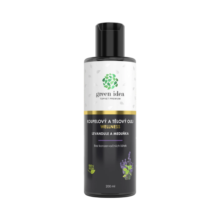 Obrázok z Levanduľa a medovka - kúpeľový a telový olej 200 ml - Green idea