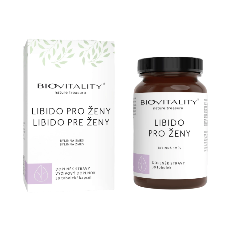 Obrázok z Libido pre ženy – bylinný komplex – 30 kapsúl – Green idea