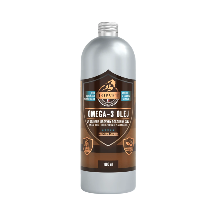 Obrázok z Omega-3 olej pre kone - 1000 ml - Green idea