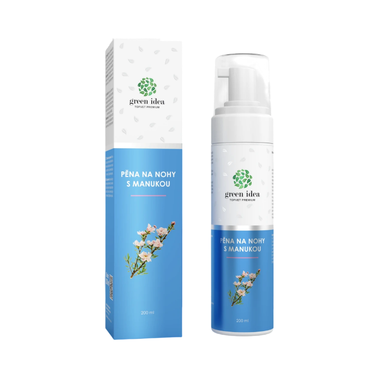 Obrázok z Pena na nohy s manukou- 200 ml - Green idea