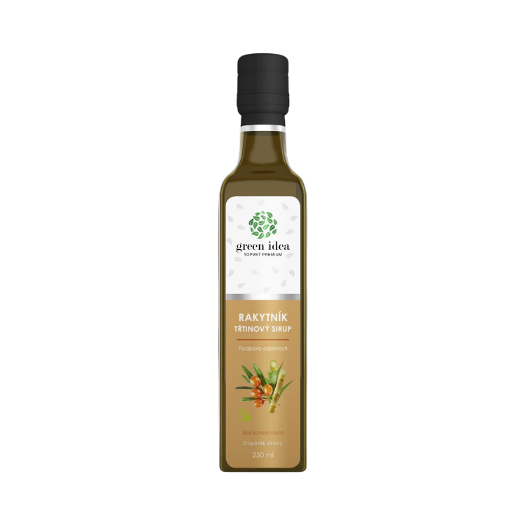 Obrázok z Rakytníkový sirup - trstinový 250 ml - Green idea