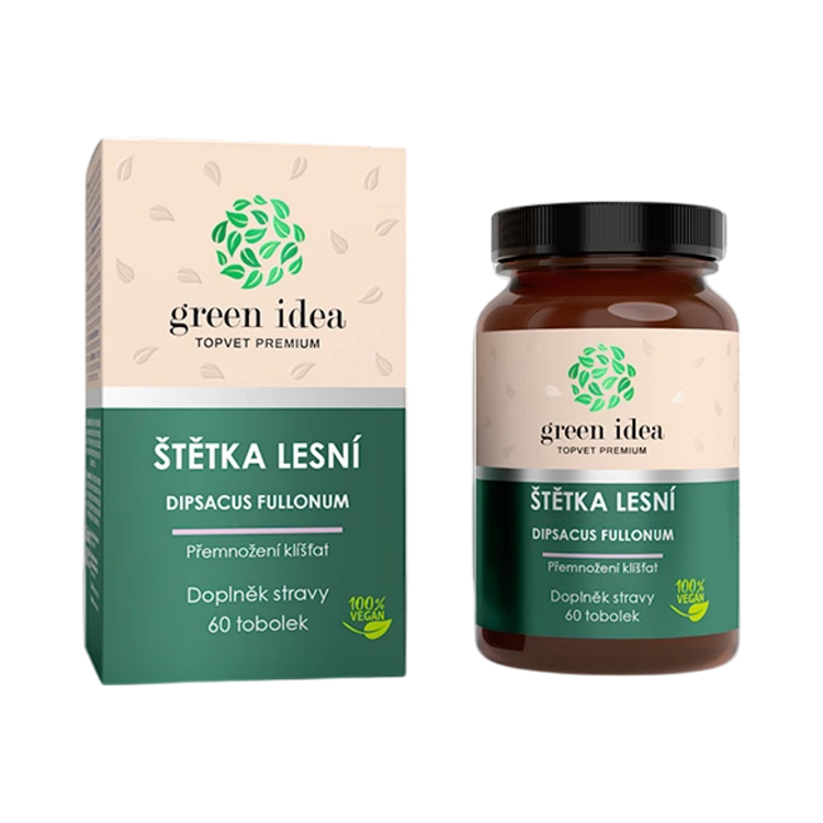 Obrázok z Štetka lesná - 60 tabliet - Green idea