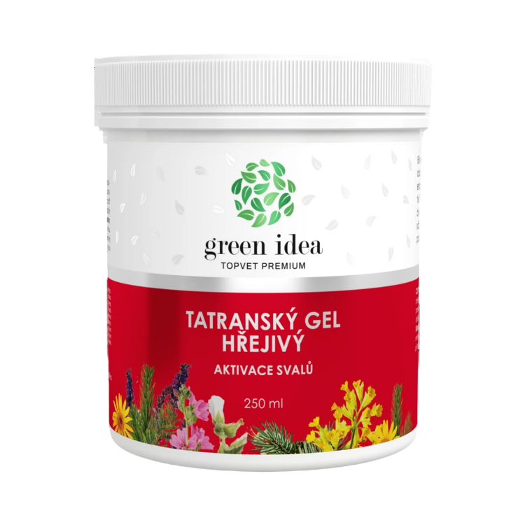 Obrázok z Tatranský bylinný gél - hrejivý 250 ml - Green idea