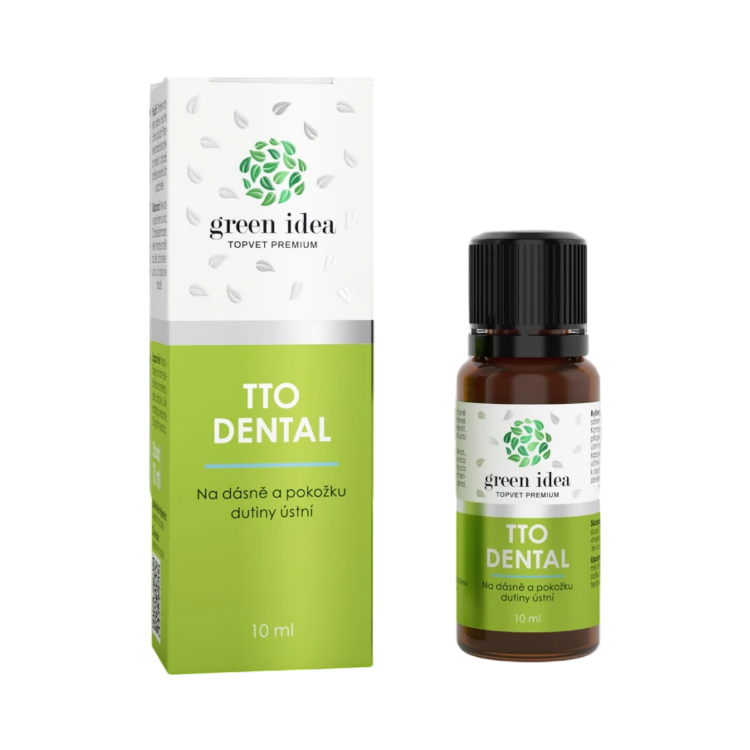 Obrázok z TTO Dental – bylinný roztok na ústnu dutinu 10 ml - Green idea