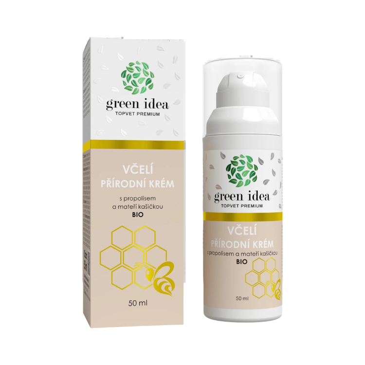 Obrázok z Včelí prírodný krém 50 ml - Green idea