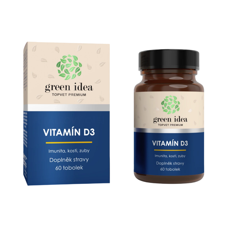Obrázok z Vitamín D3 – kapsuly 60 ks – Green idea