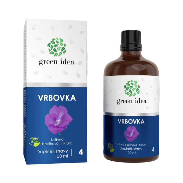 Obrázok z Vŕbovka - bezliehová tinktúra 100 ml - Green idea