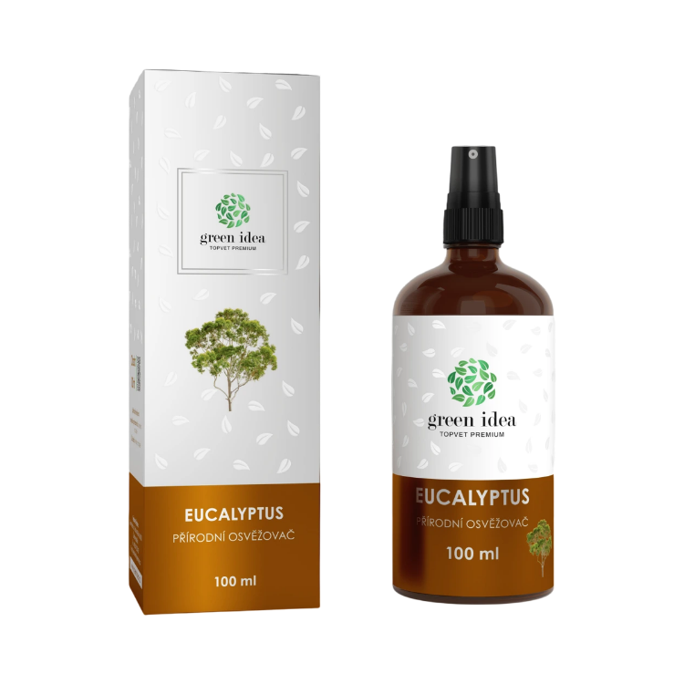 Obrázok z EUCALYPTUS – prírodný osviežovač vzduchu 100 ml – Green idea