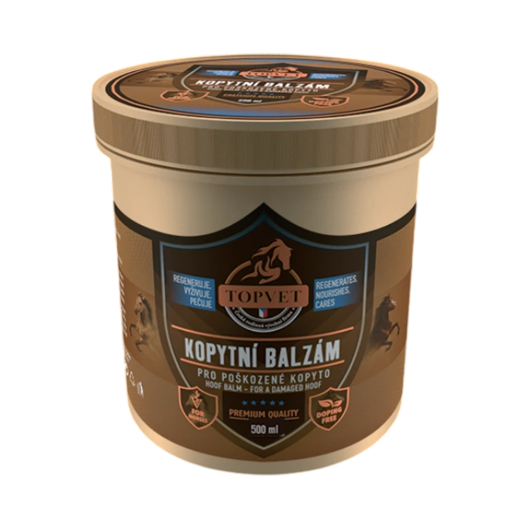 Obrázok z Kopytný balzam na poškodené kopyto pre kone – 500 ml – Green idea